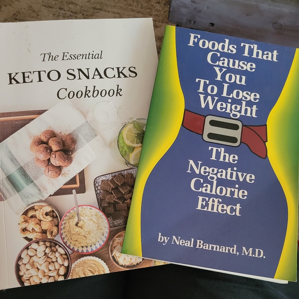 Essential Keto Snacks Cookbook & The Negative Calorie Effect 2 diet book deal